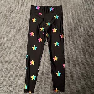 Terez rainbow star leggings